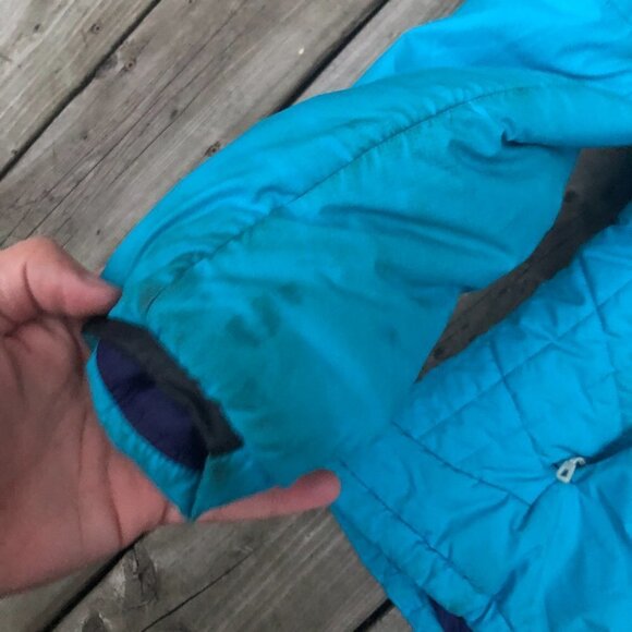 Patagonia Micro Puff Jacket Large Blue - Picture 8 of 13